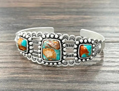 Gemstone Cuff Bracelet