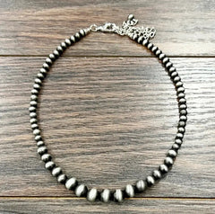 Handmade 16" Navajo Bead Necklace