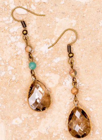 Faye Imperial Jasper Earrings