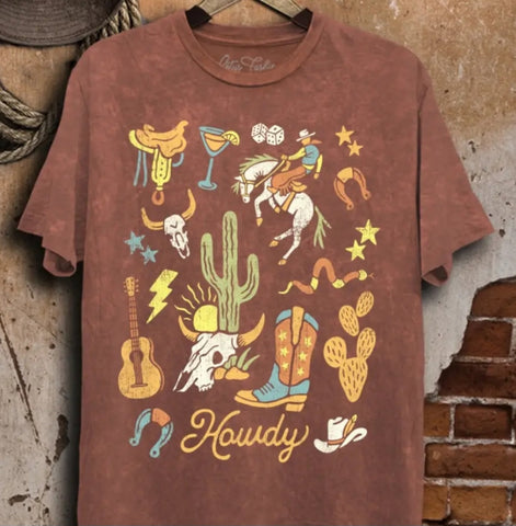 Howdy Western Graphic Tee