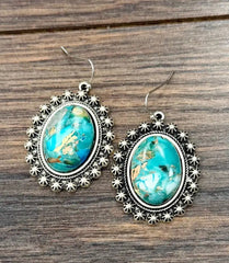 Western Gemstone Earrings