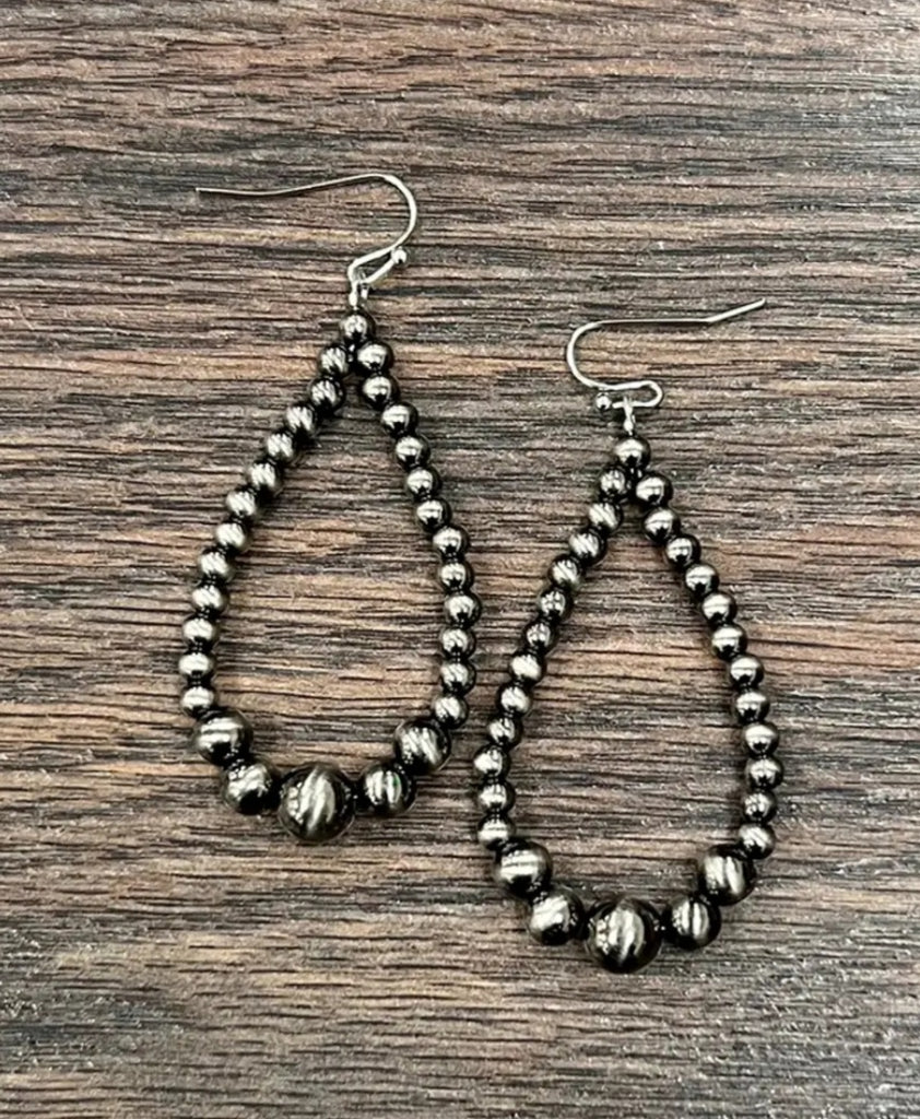 Western Polish Bead Earrings
