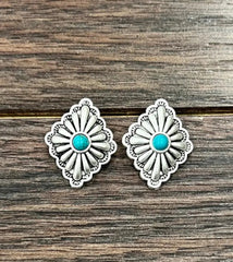 Brass Stud Earrings