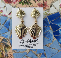 Gold Dangle Earrings
