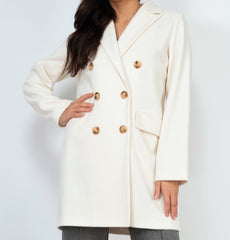 Solid Trench Style Jacket