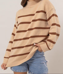 Striped Oversized Sweater