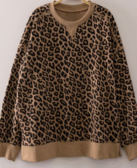 Printed Crew Neck Sweatshirt