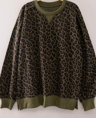 Printed Crew Neck Sweatshirt