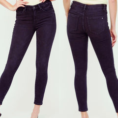 Super Soft Mid-Rise Denim Skinny Jeans