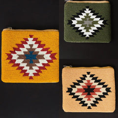 Aztec Beaded Coin Purse