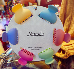 Pastel/Matte Hair Clips