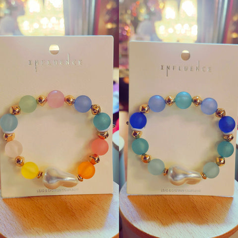 Beaded Bracelet With Pearl