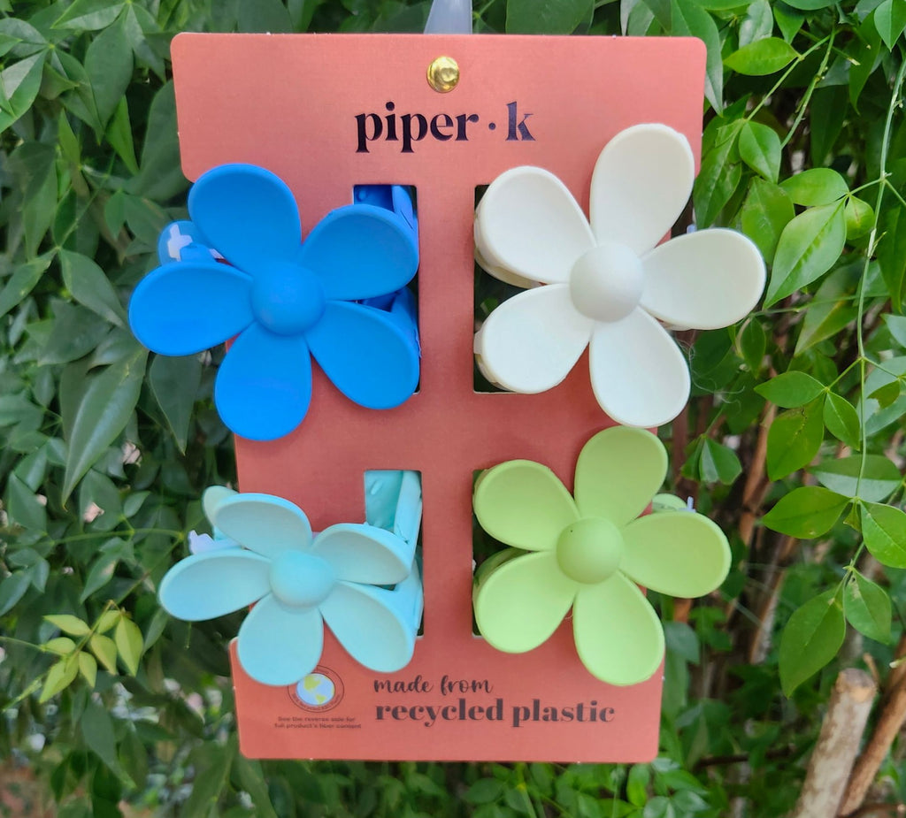 Daisy Hair Claw Clips