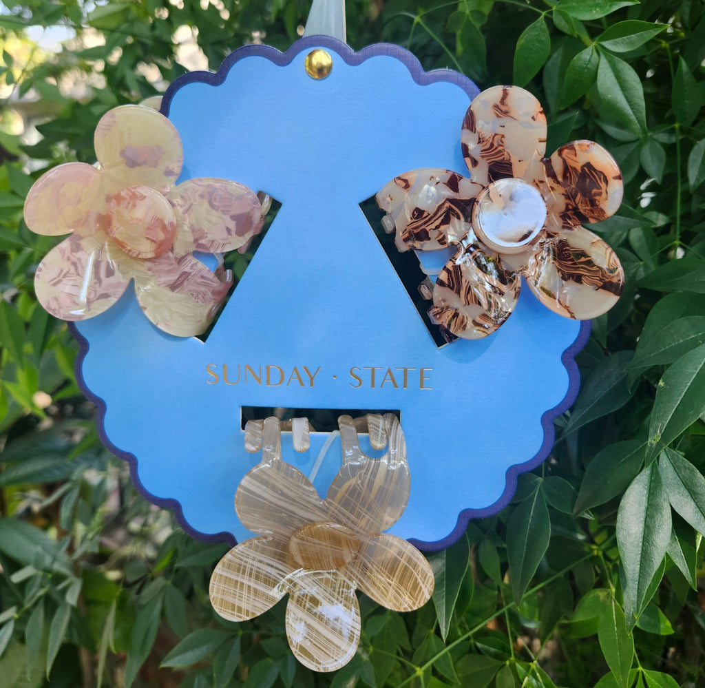 Daisy Hair Clips