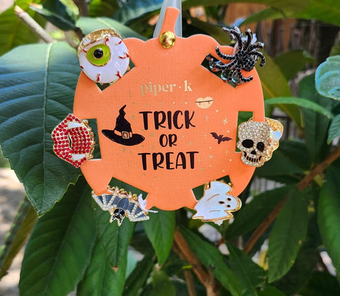 Trick Or Treat Mini Halloween Hair Clips
