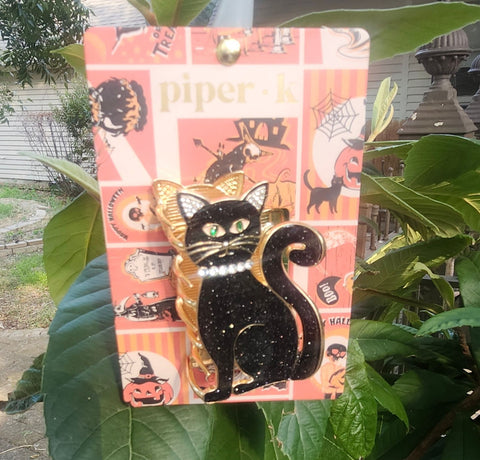 Halloween Cat Hair Clip