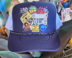 Trucker Hat With Chain