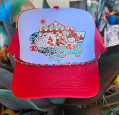 Trucker Hat With Chain