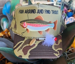 Trucker Hat With Chain