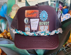 Trucker Hat With Chain