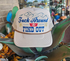 Trucker Hat With Chain