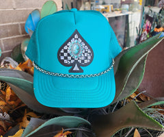 Trucker Hat With Chain