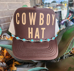Trucker Hat With Chain
