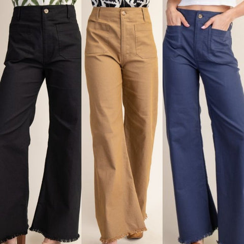 High Waisted Flare Pants