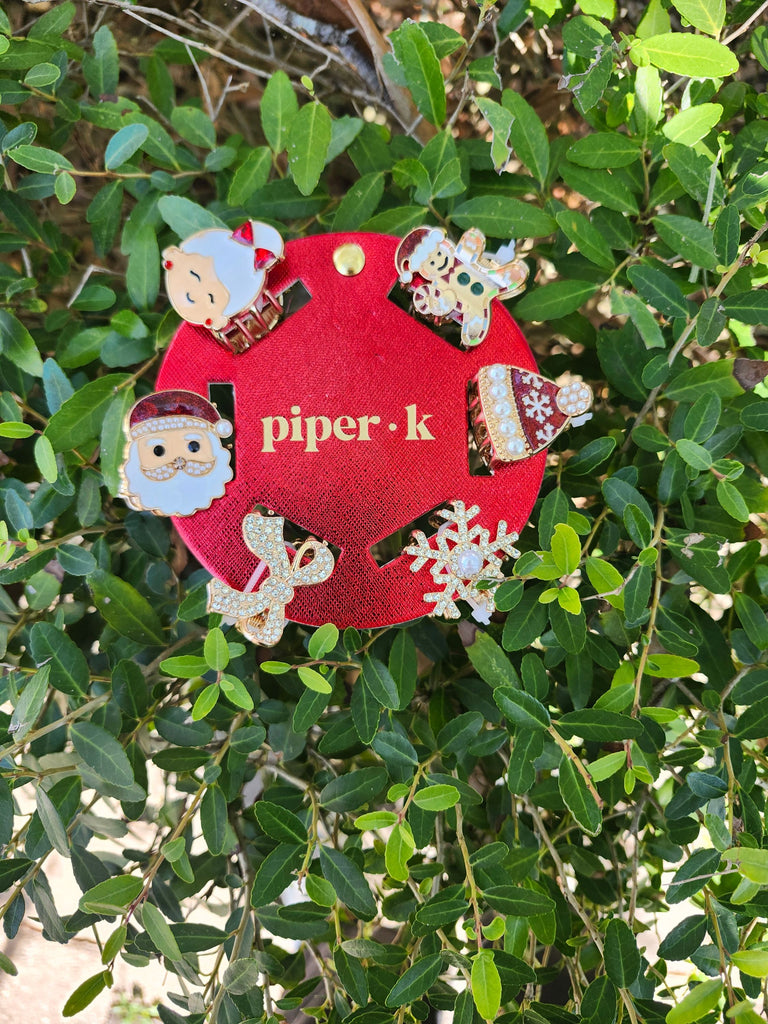 Mini Christmas/Rhinestone Hair Clips