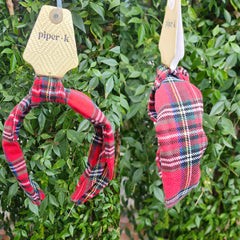 Plaid Knot Headband