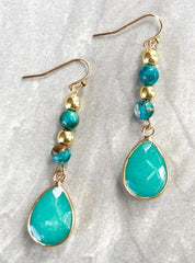 Maggie Turquoise Earrings