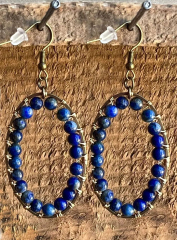 Calista Blue Earrings
