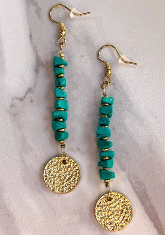 Daphne Aquamarine Earrings