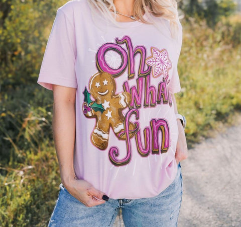 Oh What Fun Christmas Tee