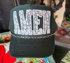 Trucker Hat With Chain