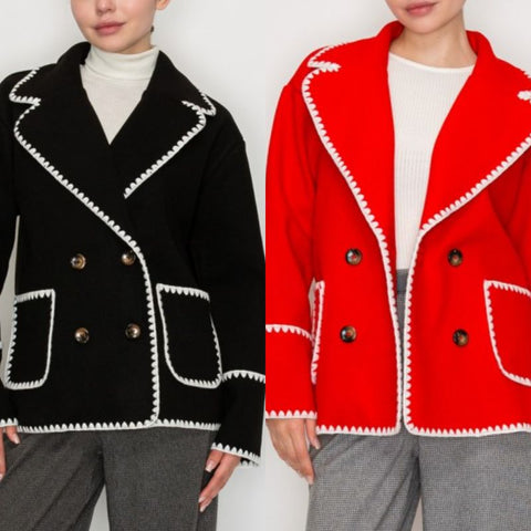 Blanket Stitch Jacket