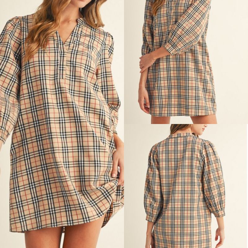 Classic Checker Dress