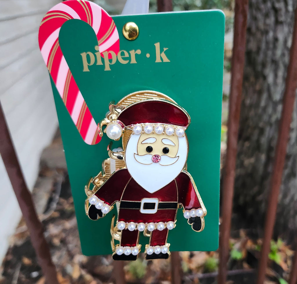 Santa Hair Clip