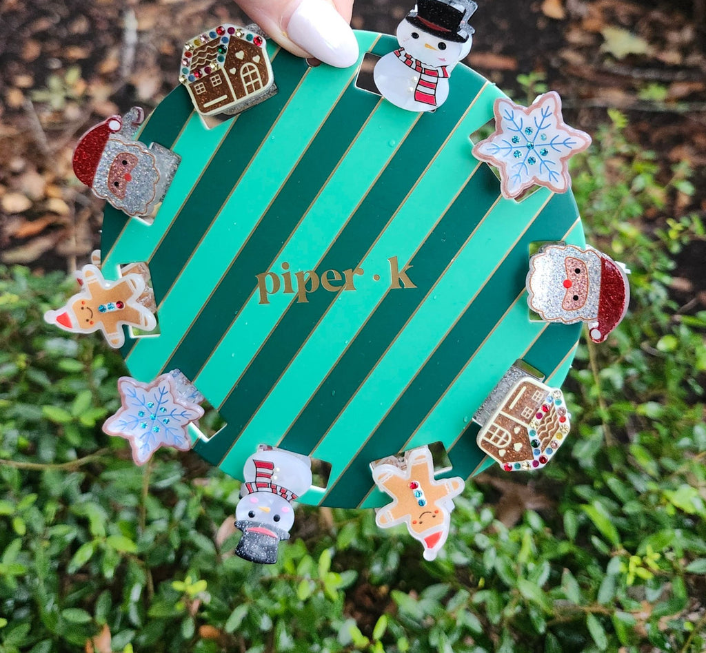 Mini Christmas Hair Clips