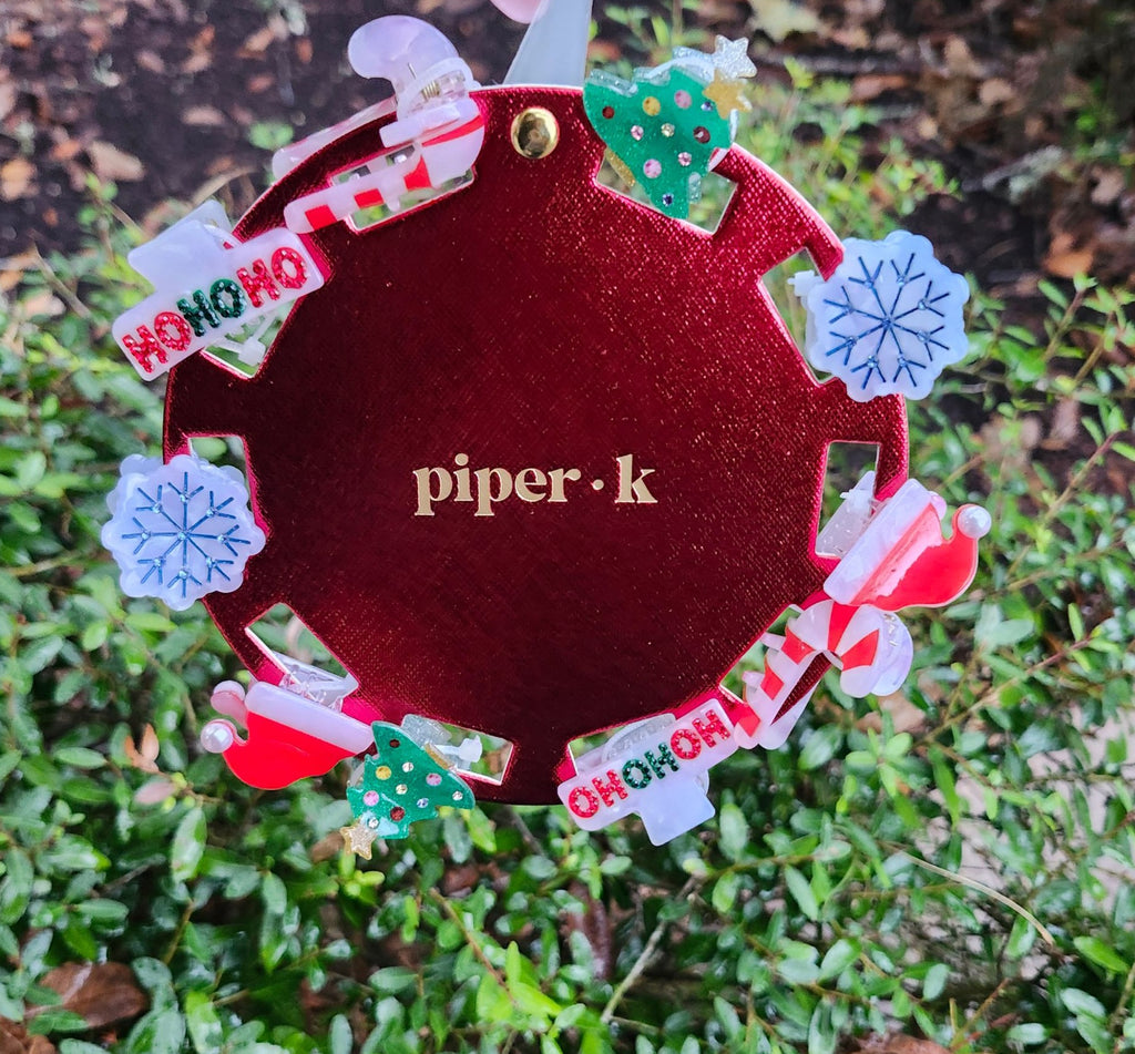 Mini Christmas Hair Clips