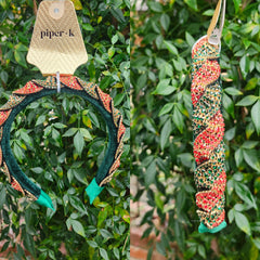 Christmas Rhinestone Beaded Headband