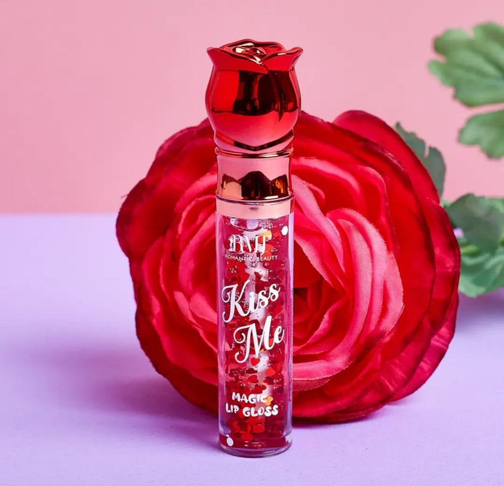 Rose Shaped Kiss Me Magic Lip Oil