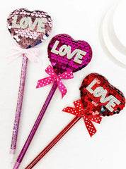 Sparkly Valentine's Theme Love Design Pen