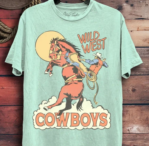 Wild West Cowboys Graphic Tee