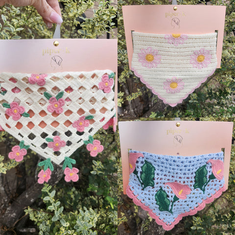 Crochet Hair Bandanas