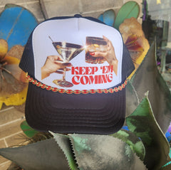 Trucker Hat With Chain