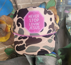Trucker Hat With Chain