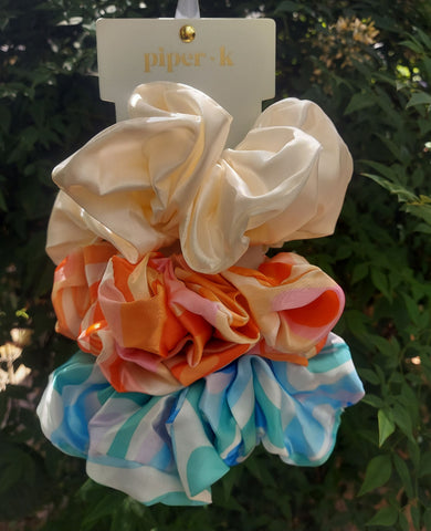 Swirl Scrunchie Set