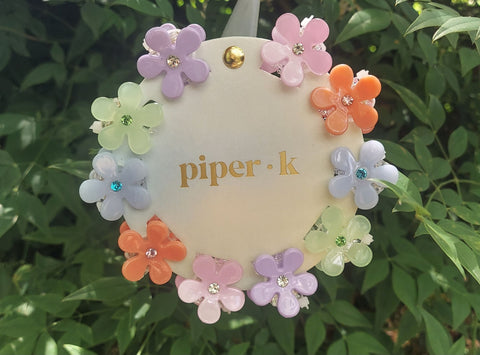 Mini Daisy Flower Hair Clips