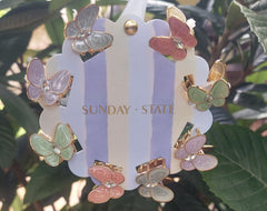 Mini Butterfly Hair Clips